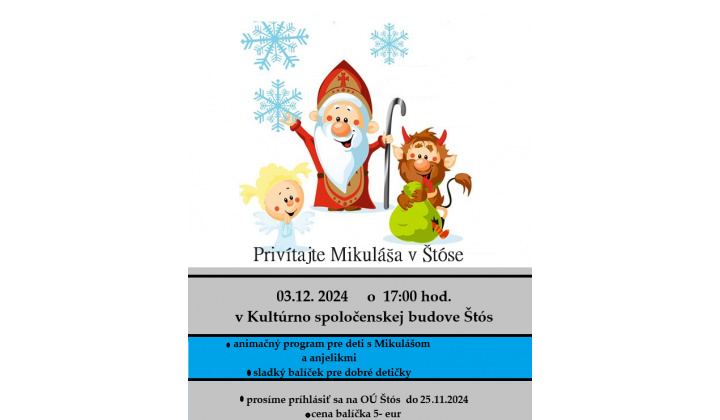 Mikuláš 3.12.2024